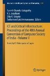 ICT and Critical Infrastructure: Proceedings of the 48th Annual Convention of Computer Society of India- Vol II