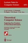 Theoretical Computer Science: Exploring New Frontiers of Theoretical Informatics