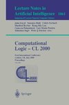 Computational Logic - CL 2000