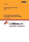 Role of Home Country Institutional Environment in International Strategy