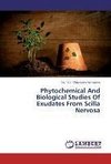 Phytochemical And Biological Studies Of Exudates From Scilla Nervosa