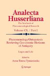 Phenomenology/Ontopoiesis Retrieving Geo-cosmic Horizons of Antiquity