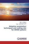 Adaptive modulation techniques and coding rate for OFDM systems