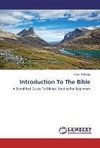 Introduction To The Bible