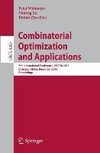 Combinatorial Optimization and Applications