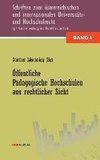 Öffentliche Pädagogische Hochschulen aus rechtlicher Sicht