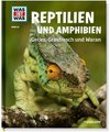 Reptilien und Amphibien. Gecko, Grasfrosch und Waran