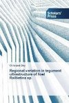 Regional variation in tegument ultrastructure of fowl Raillietina sp.