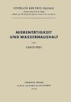 Nierentätigkeit und Wasserhaushalt