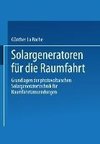 Solargeneratoren für die Raumfahrt