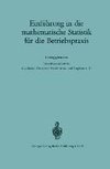 Einführung in die mathematische Statistik für die Betriebspraxis