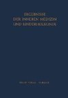 Ergebnisse der Inneren Medizin und Kinderheilkunde