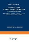 Elemente der Ersten Hauptgruppe; Einschl. Ammonium;