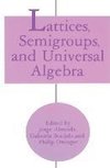 Lattices, Semigroups, and Universal Algebra