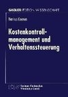 Kostenkontrollmanagement und Verhaltenssteuerung