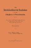 Der Betriebskoeffizient der Eisenbahnen und seine Abhängigkeit von der Wirtschaftskonjunktur