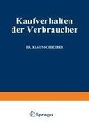 Kaufverhalten der Verbraucher