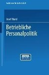 Betriebliche Personalpolitik