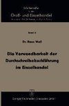 Die Verwendbarkeit der Durchschreibebuchführung im Einzelhandel