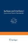 Surfaces and Interfaces I