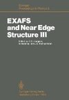 EXAFS and Near Edge Structure III