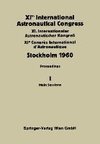 XIth International Astronautical Congress Stockholm 1960