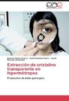 Extracción de cristalino transparente en hipermétropes