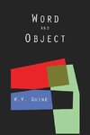 Word and Object (Studies in Communication)