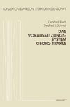 Das Voraussetzungssystem Georg Trakls