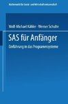 SAS für Anfänger