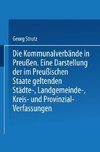 Die Kommunalverbände in Preußen