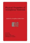 Physical Properties of Amorphous Materials