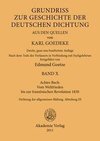 Achtes Buch: Vom Weltfrieden bis zur französischen Revolution 1830