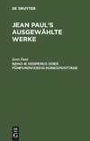 Hesperus oder fünfundvierzig Hundsposttage