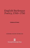 English Burlesque Poetry, 1700-1750