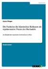 Die Funktion der klassischen Reitkunst als repräsentative Praxis des Hochadels