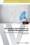 Die relative Solmisation als Gehörbildungskonzept