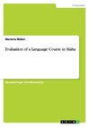 Evaluation of a Language Course in Malta