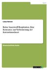 Reine Sauerstoff Respiration. Eine Ressource zur Verbesserung der Kurzzeitausdauer