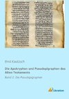 Die Apokryphen und Pseudepigraphen des Alten Testaments