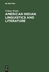 American Indian Linguistics and Literature