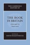 Mckitterick, D: Cambridge History of the Book in Britain: Vo