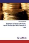 Economic Ideas of Manu from Manu's Code of Hindu Law