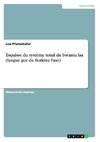 Esquisse du système tonal du bwamu laa (langue gur du Burkina Faso)