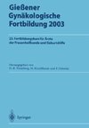 Gießener Gynäkologische Fortbildung 2003