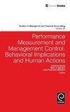 Performance Measurement and Management Control