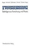 Sprechwissenschaft & Psycholinguistik