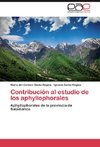 Contribución al estudio de los aphyllophorales