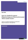 Stand der familienbezogenen Pflegeforschung zum Themenschwerpunkt 