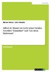 Alfred de Musset im Licht seiner beiden Novellen 